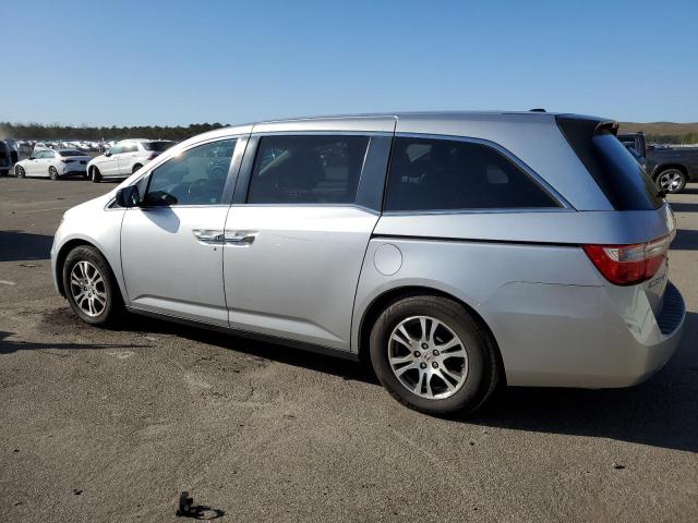 5FNRL5H60CB019528 - 2012 HONDA ODYSSEY EXL SILVER photo 2