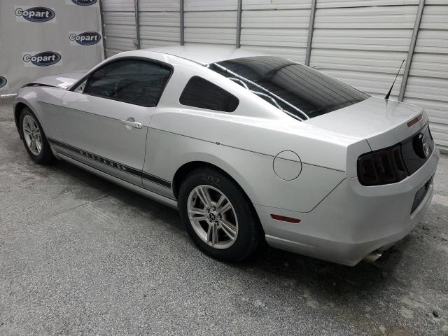 1ZVBP8AMXE5278643 - 2014 FORD MUSTANG SILVER photo 2