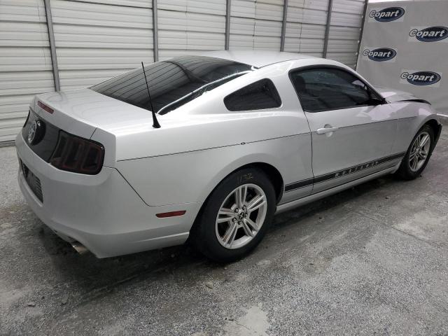 1ZVBP8AMXE5278643 - 2014 FORD MUSTANG SILVER photo 3