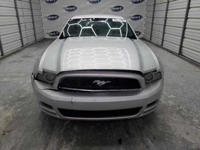 1ZVBP8AMXE5278643 - 2014 FORD MUSTANG SILVER photo 5