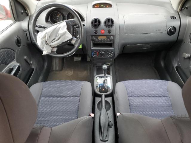 KL1TD56696B610686 - 2006 CHEVROLET AVEO BASE RED photo 8