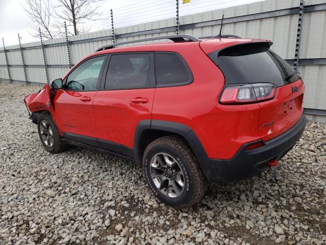 1C4PJMBX6KD351214 - 2019 JEEP CHEROKEE TRAILHAWK 红色 照片 2