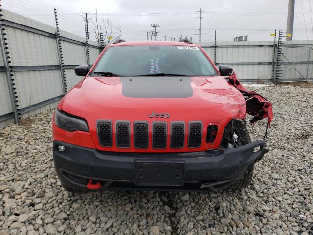 1C4PJMBX6KD351214 - 2019 JEEP CHEROKEE TRAILHAWK 红色 照片 5