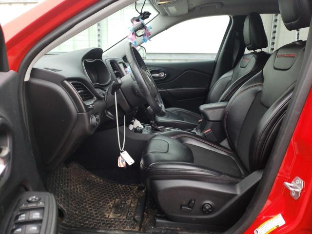 1C4PJMBX6KD351214 - 2019 JEEP CHEROKEE TRAILHAWK 红色 照片 7
