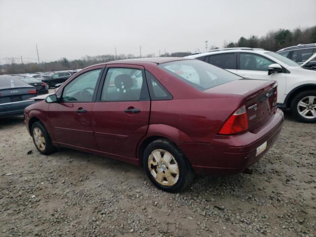 1FAFP34N76W206604 - 2006 FORD FOCUS ZX4 RED photo 2
