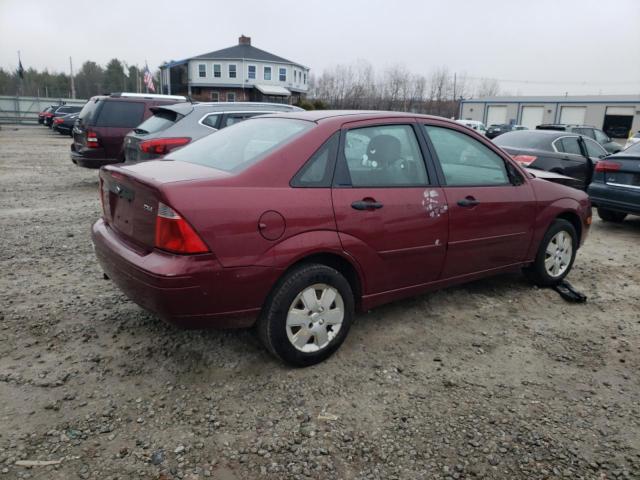 1FAFP34N76W206604 - 2006 FORD FOCUS ZX4 RED photo 3