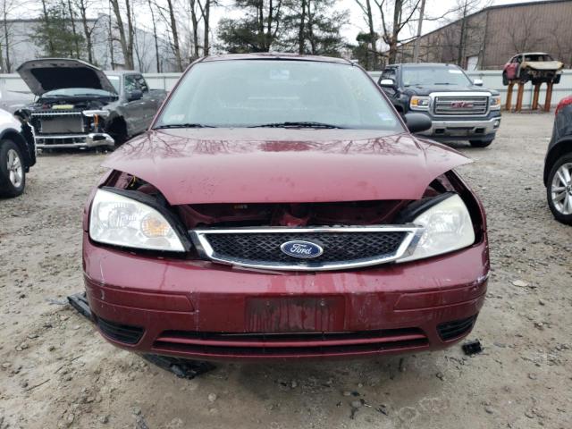 1FAFP34N76W206604 - 2006 FORD FOCUS ZX4 RED photo 5