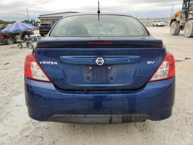 3N1CN7AP7KL878813 - 2019 NISSAN VERSA S BLUE photo 6