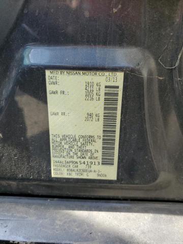 1N4AL3AP9DN541913 - 2013 NISSAN ALTIMA 2.5 GRAY photo 12