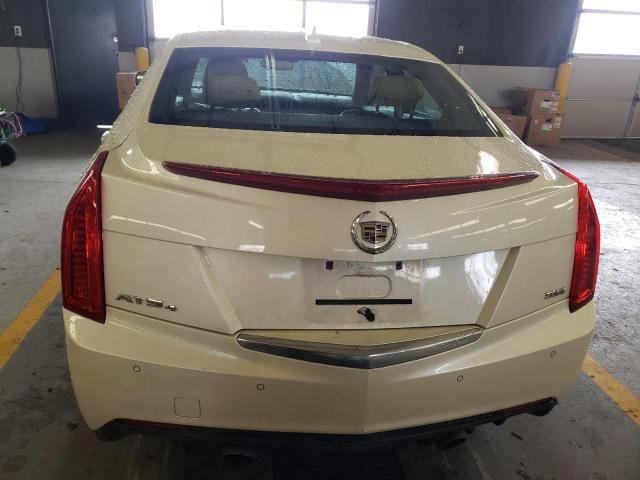 1G6AJ5S3XD0114540 - 2013 CADILLAC ATS PERFORMANCE WHITE photo 6