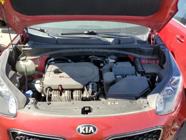 KNDPM3AC1J7317789 - 2018 KIA SPORTAGELX LX RED photo 12