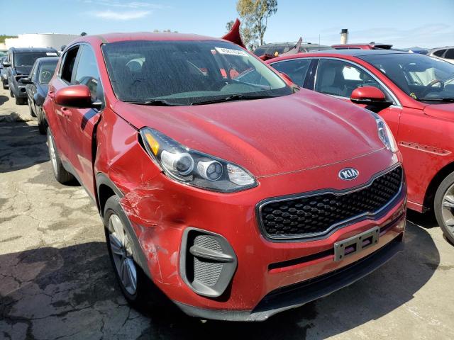 KNDPM3AC1J7317789 - 2018 KIA SPORTAGELX LX RED photo 4