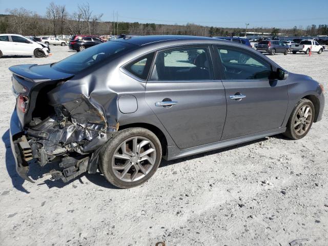 3N1AB7AP2FY308064 - 2015 NISSAN SENTRA S GRAY photo 3