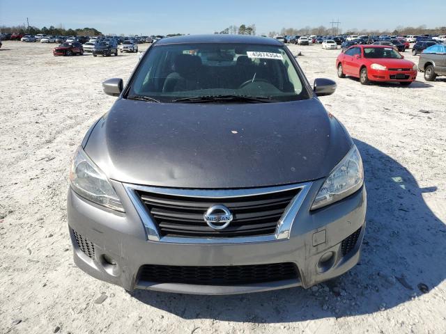 3N1AB7AP2FY308064 - 2015 NISSAN SENTRA S GRAY photo 5