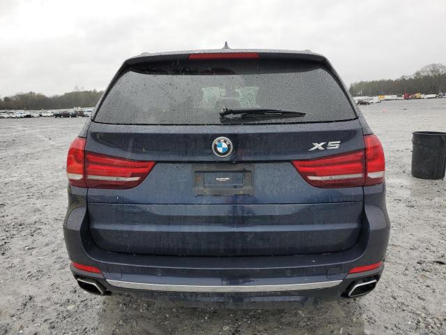 5UXKR0C58J0X90931 - 2018 BMW X5 XDRIVE35I BLUE photo 6