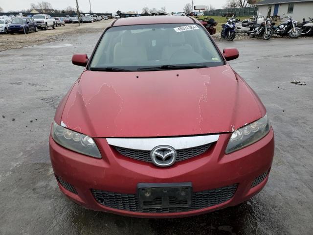 1YVFP80C065M04789 - 2006 MAZDA 6 I RED photo 5