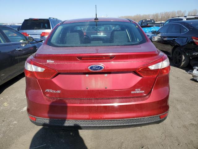 1FADP3F25EL119116 - 2014 FORD FOCUS SE RED photo 6