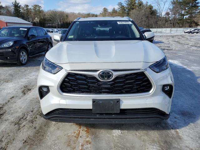 5TDGZRBH2NS578701 - 2022 TOYOTA HIGHLANDER XLE 白色 照片 5