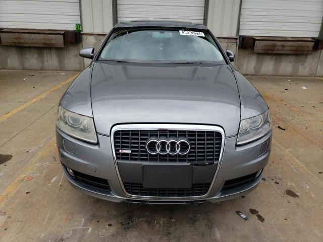 WAUDH74F68N088498 - 2008 AUDI A6 3.2 QUATTRO GRAY photo 5