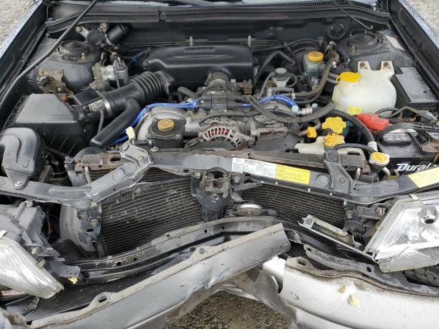 JF1SF655XWH765781 - 1998 SUBARU FORESTER S BLACK photo 12