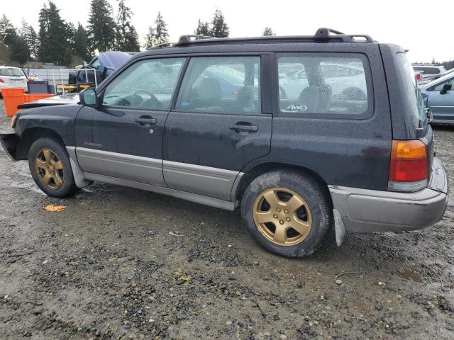 JF1SF655XWH765781 - 1998 SUBARU FORESTER S BLACK photo 2