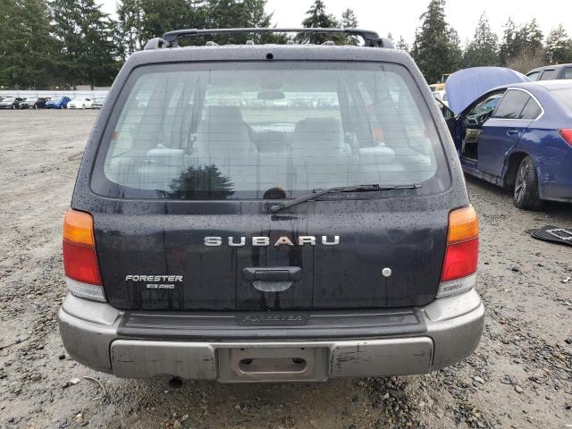 JF1SF655XWH765781 - 1998 SUBARU FORESTER S BLACK photo 6