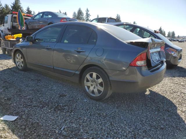 19XFA16569E040264 - 2009 HONDA CIVIC LX CHARCOAL photo 2