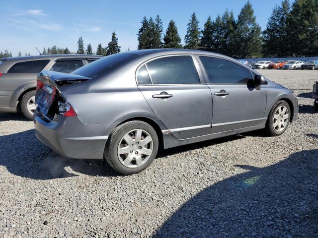 19XFA16569E040264 - 2009 HONDA CIVIC LX CHARCOAL photo 3