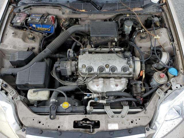 2HGEJ6674YH506823 - 2000 HONDA CIVIC LX TAN photo 11