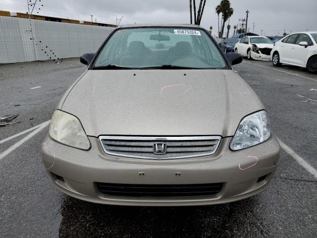 2HGEJ6674YH506823 - 2000 HONDA CIVIC LX TAN photo 5