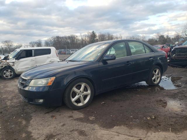 5NPEU46F77H178630 - 2007 HYUNDAI SONATA SE BLUE photo 1