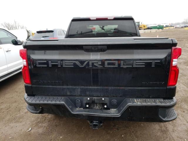 1GCPWBEKXMZ190751 - 2021 CHEVROLET SILVERADO C1500 CUSTOM BLACK photo 6