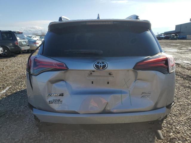 2T3RFREV6HW623810 - 2017 TOYOTA RAV4 XLE SILVER photo 6