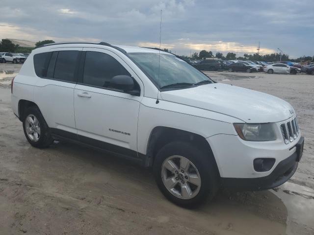 1C4NJCEA8ED908704 - 2014 JEEP COMPASS LATITUDE WHITE photo 4