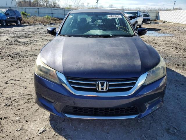 1HGCR2F50FA253972 - 2015 HONDA ACCORD SPORT BLUE photo 5