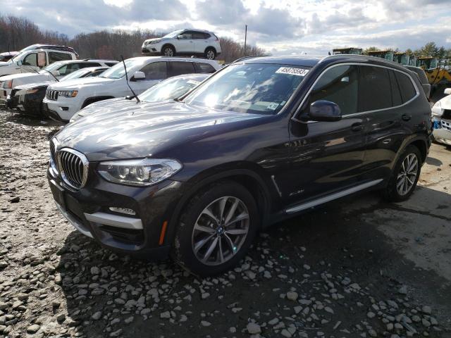 5UXTR9C5XJLD61378 - 2018 BMW X3 XDRIVE30I CHARCOAL photo 1