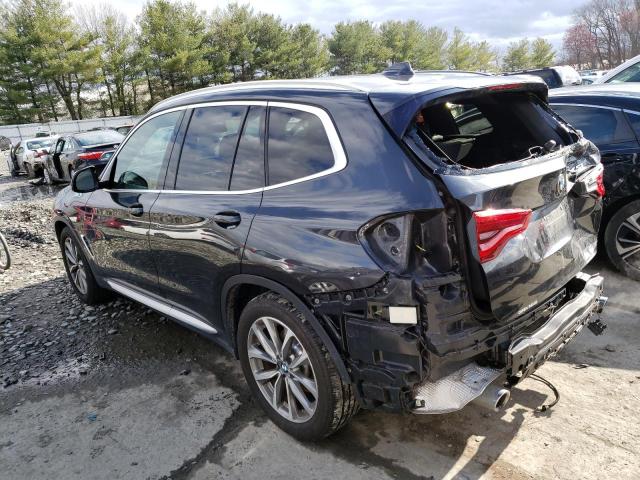 5UXTR9C5XJLD61378 - 2018 BMW X3 XDRIVE30I CHARCOAL photo 2