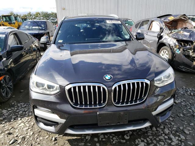 5UXTR9C5XJLD61378 - 2018 BMW X3 XDRIVE30I Темно-сірий фото 5