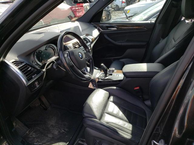 5UXTR9C5XJLD61378 - 2018 BMW X3 XDRIVE30I Темно-сірий фото 7