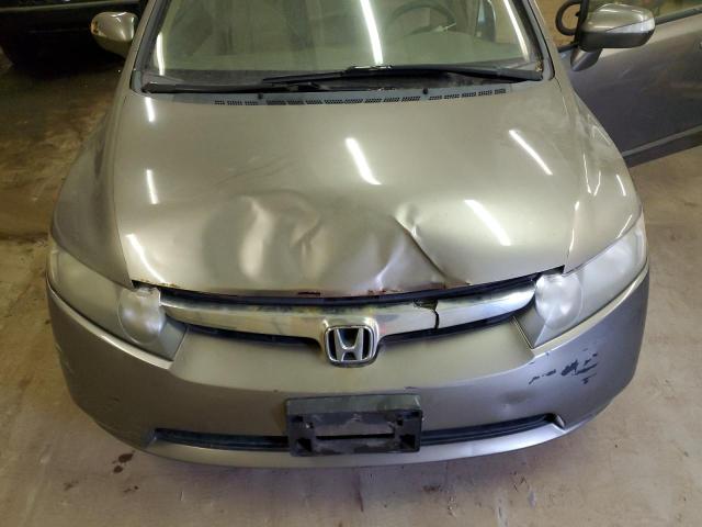 JHMFA36246S018501 - 2006 HONDA CIVIC HYBRID GRAY photo 11