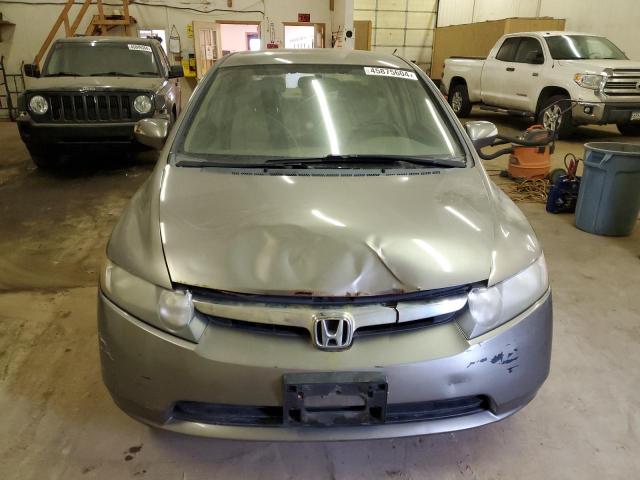 JHMFA36246S018501 - 2006 HONDA CIVIC HYBRID GRAY photo 5