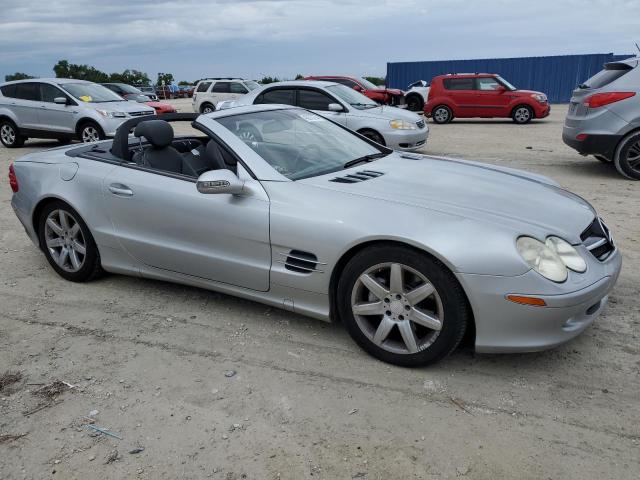 WDBSK75F83F006301 - 2003 MERCEDES-BENZ SL 500R SILVER photo 4