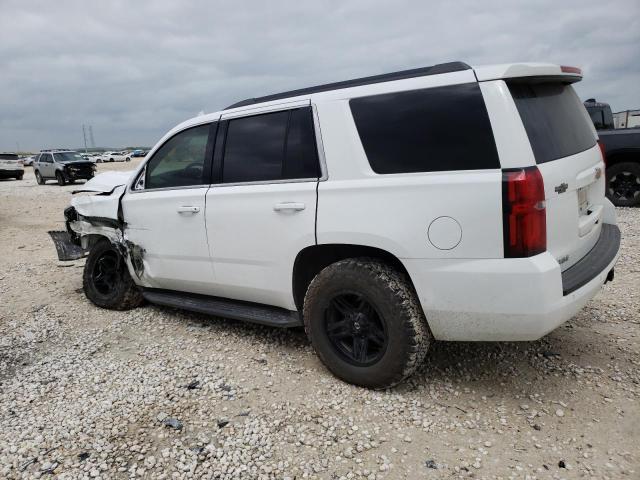 1GNSKAKC6JR305751 - 2018 CHEVROLET TAHOE K1500 LS WHITE photo 2