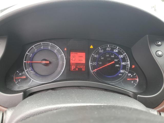 JNKAJ09F89M950233 - 2009 INFINITI EX35 BASE Սև լուսանկար 9