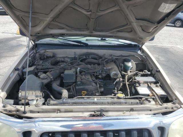 5TEGM92NX4Z402825 - 2004 TOYOTA TACOMA DOUBLE CAB PRERUNNER GOLD photo 11