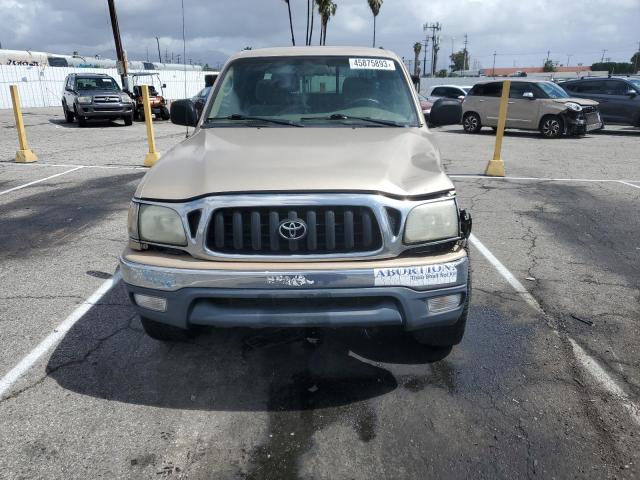 5TEGM92NX4Z402825 - 2004 TOYOTA TACOMA DOUBLE CAB PRERUNNER GOLD photo 5