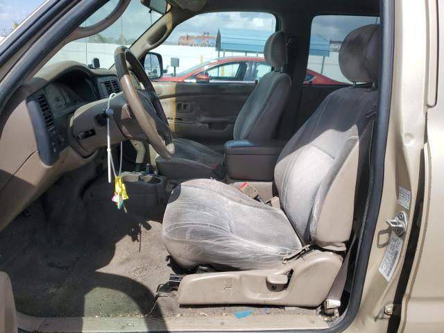 5TEGM92NX4Z402825 - 2004 TOYOTA TACOMA DOUBLE CAB PRERUNNER GOLD photo 7