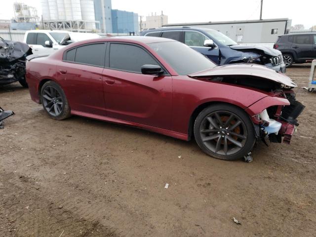 2C3CDXHG7KH608158 - 2019 DODGE CHARGER GT RED photo 4