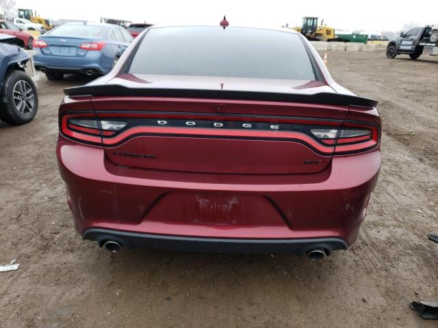 2C3CDXHG7KH608158 - 2019 DODGE CHARGER GT RED photo 6
