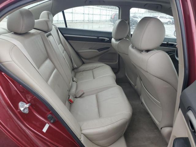 2HGFA1F97AH512808 - 2010 HONDA CIVIC EXL ბურგუნდია ფოტო 10